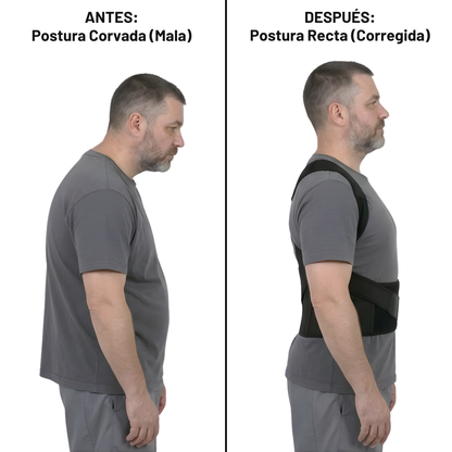 Corrector de postura ajustable PostureFlex™
